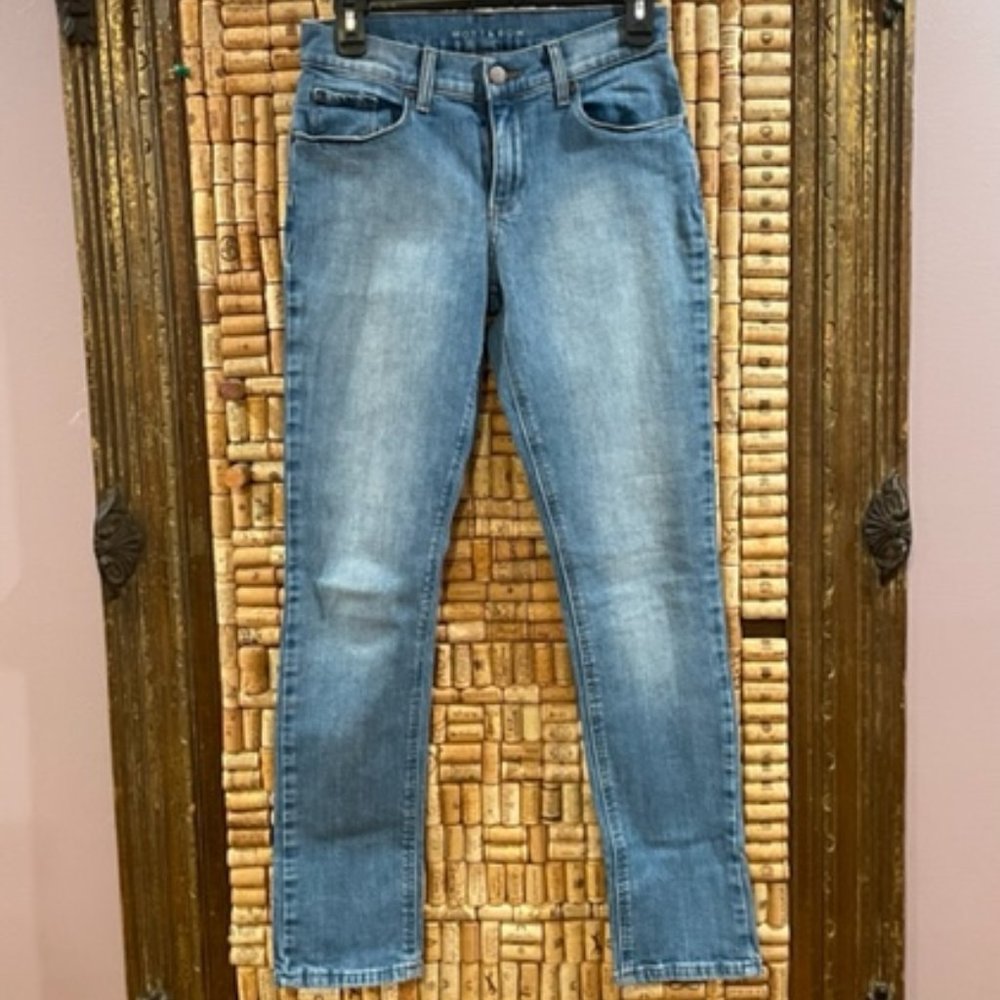 Mott & Bow Slim Boyfriend - Monroe - Light/Medium Blue 26X30